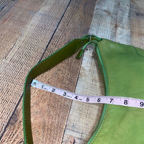 Kate spade green leather shoulder bag - Picture 11 of 12